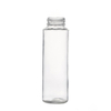 Bouteilles d'eau de boisson en verre de 350 ml, bouteilles d'eau portables claires