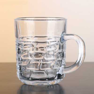 Conception de modèle 8oz Tasses à café en verre Boissons Jus Lait Tasses
