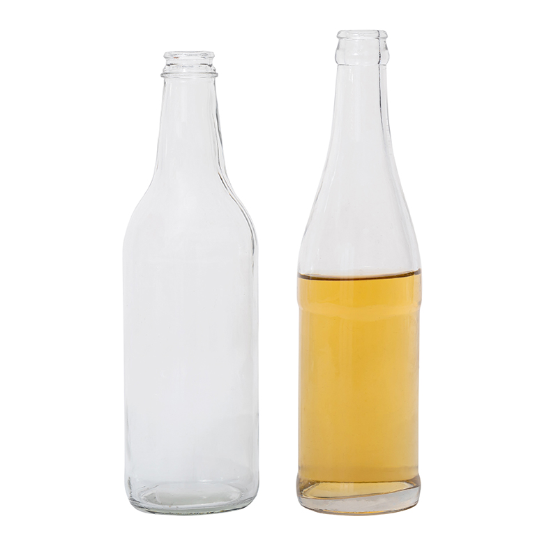 Bouteilles d'eau en verre de 350 ml avec couvercles Bouteilles de vin Emballage de boissons
