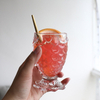 Tasse à jus en verre en forme de poisson Gobelets en verre à boire de nouveau style