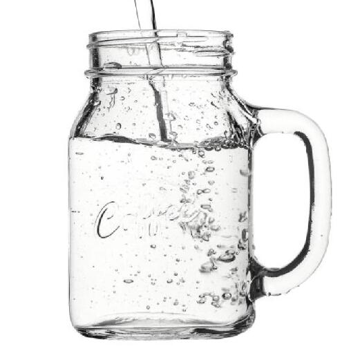 Flint 400ml verre tasses d'eau de boisson tasse chaude avec poignée