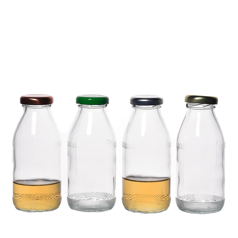 Bouteilles en verre qui respecte l'environnement d'usine 250ml emballage en verre de boisson